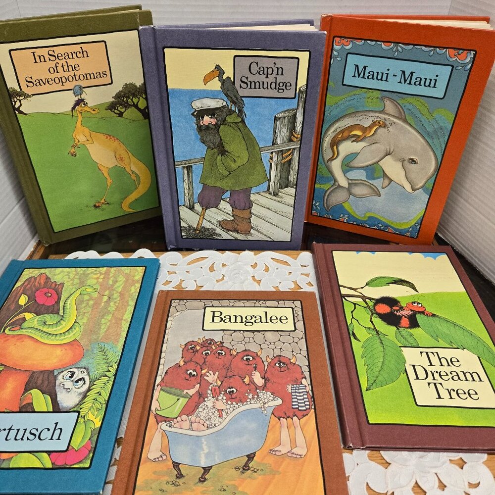 lot of 6 vintage Serendipity Hard cover Story Books
